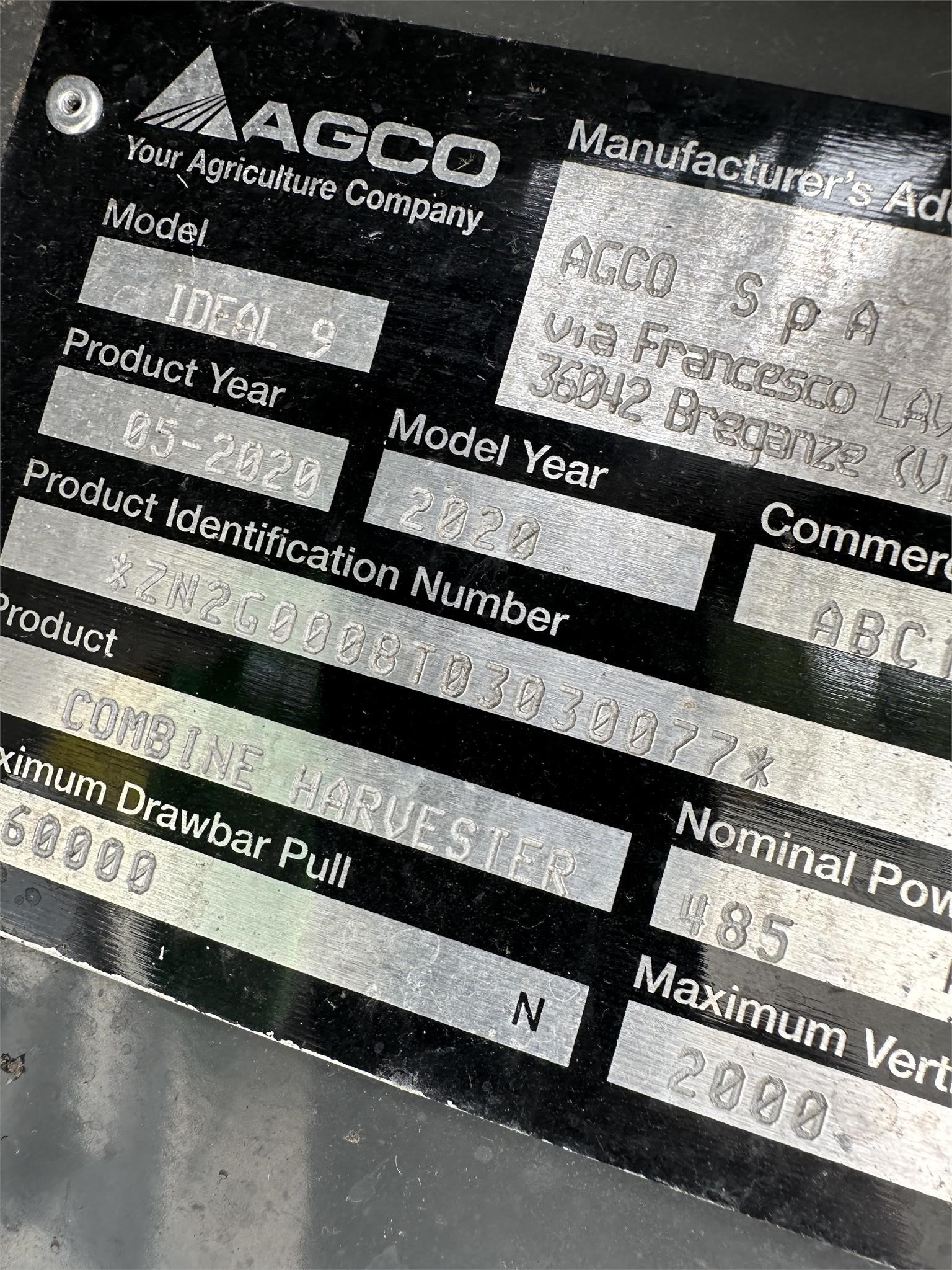 2020 Fendt IDEAL 8