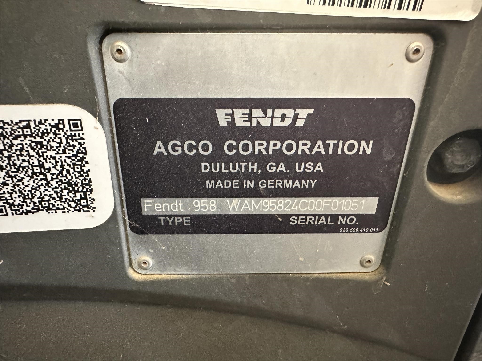 2020 Fendt 933 VARIO