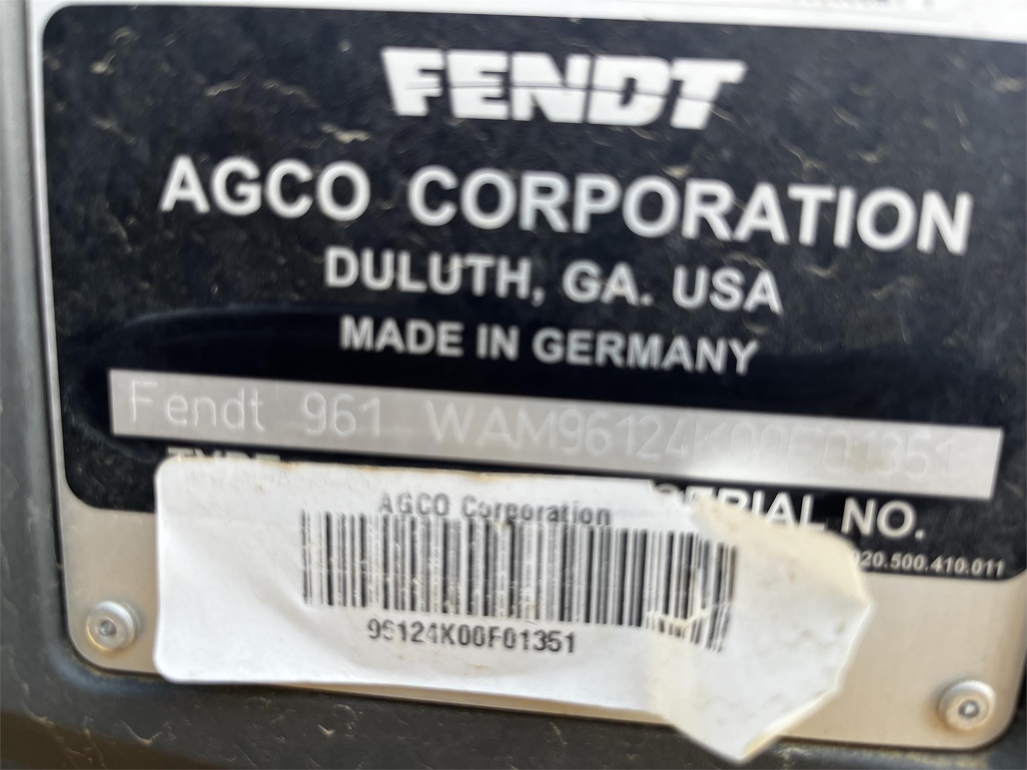 2020 Fendt 942 VARIO