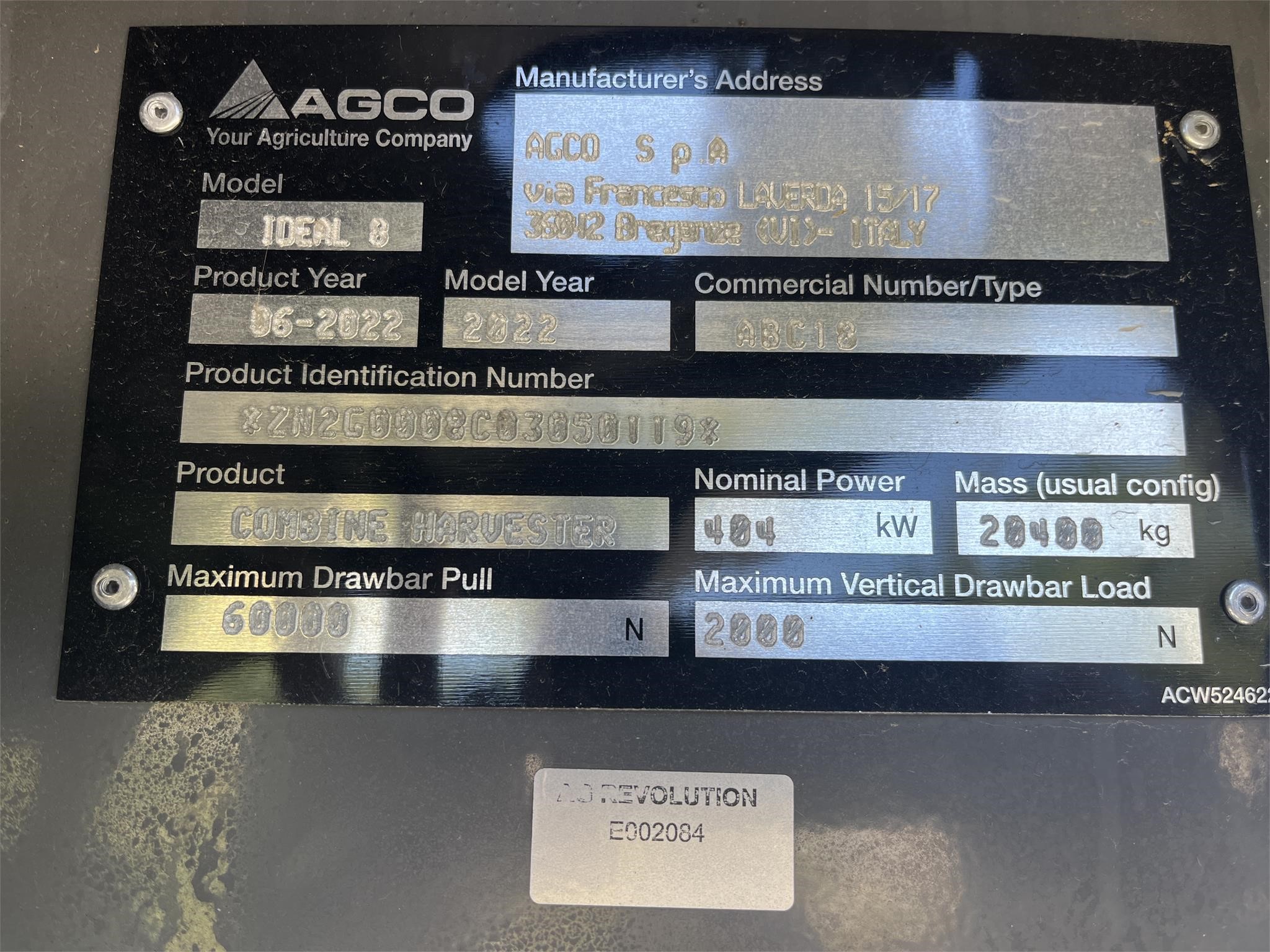 2022 Fendt IDEAL 8