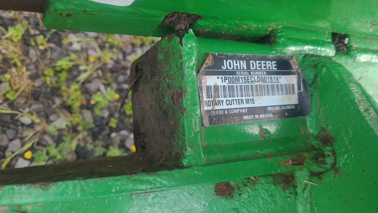 2020 John Deere M15