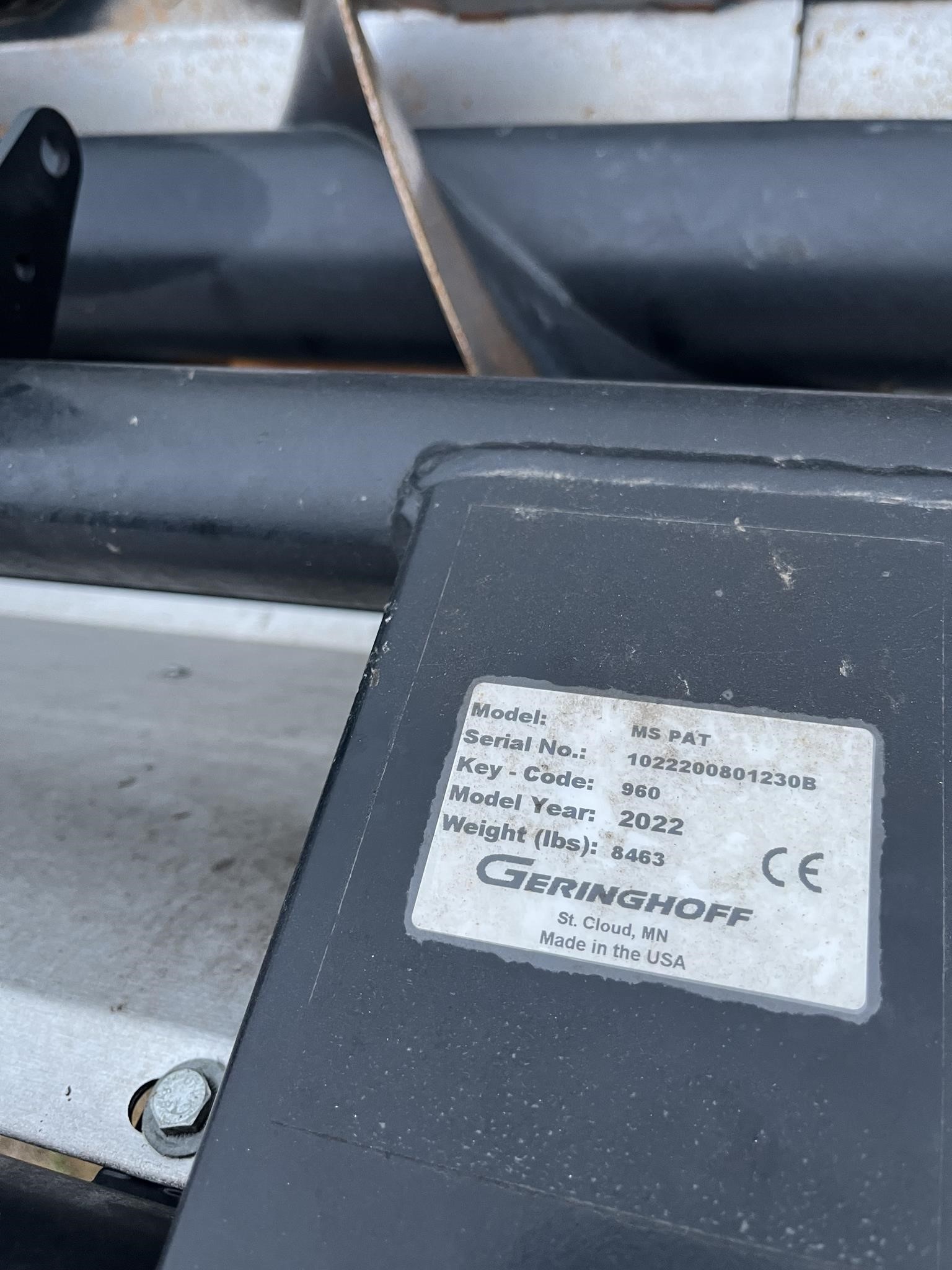 2021 Geringhoff NS XDC 1230F