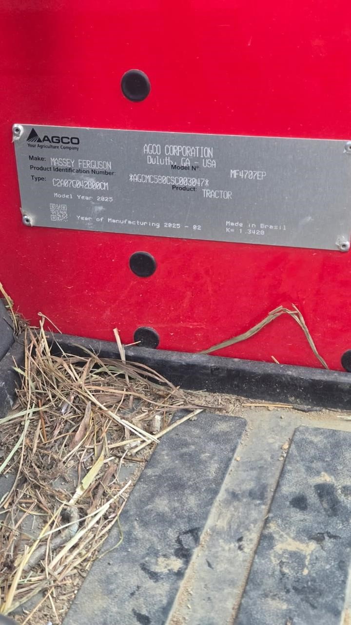 2025 Massey Ferguson 4707
