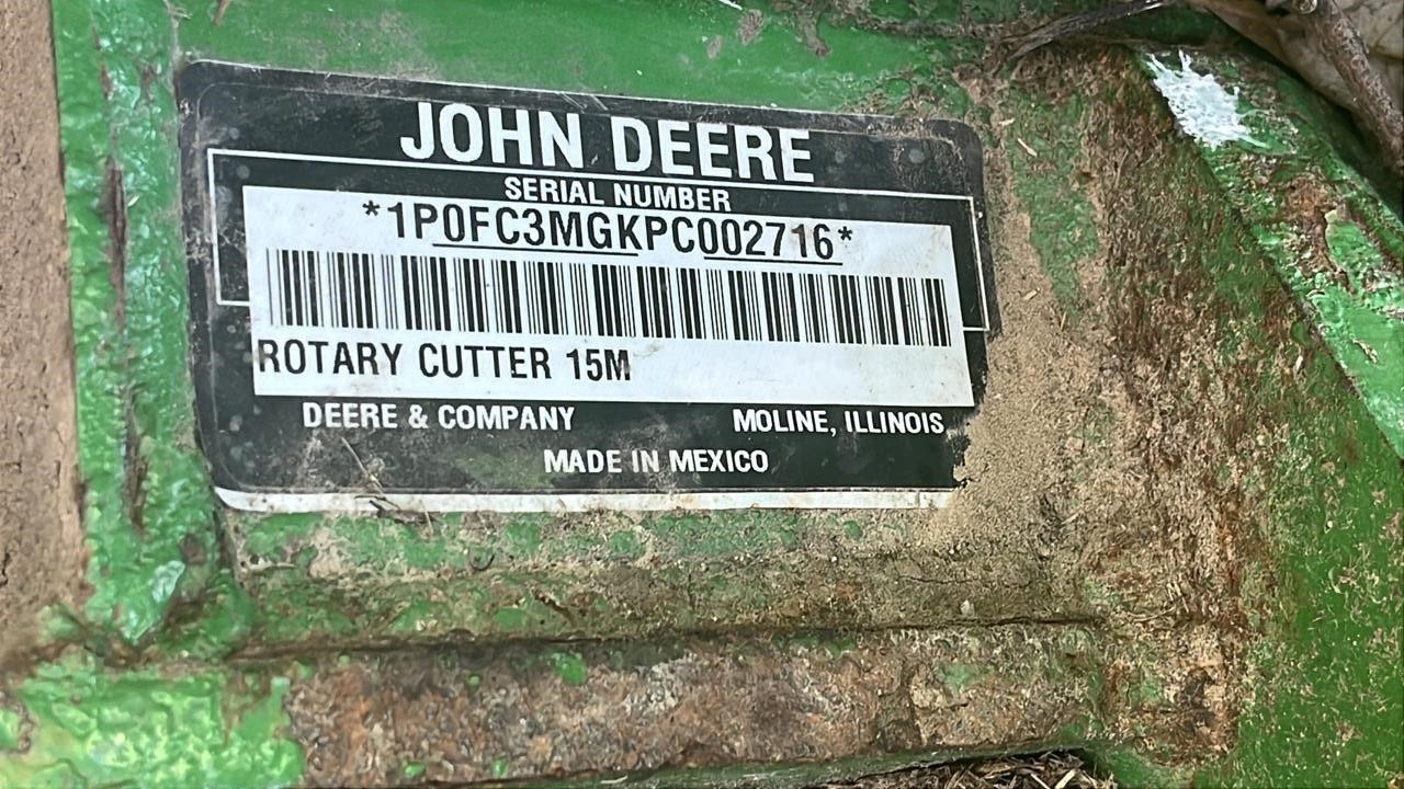 2023 John Deere FC15M