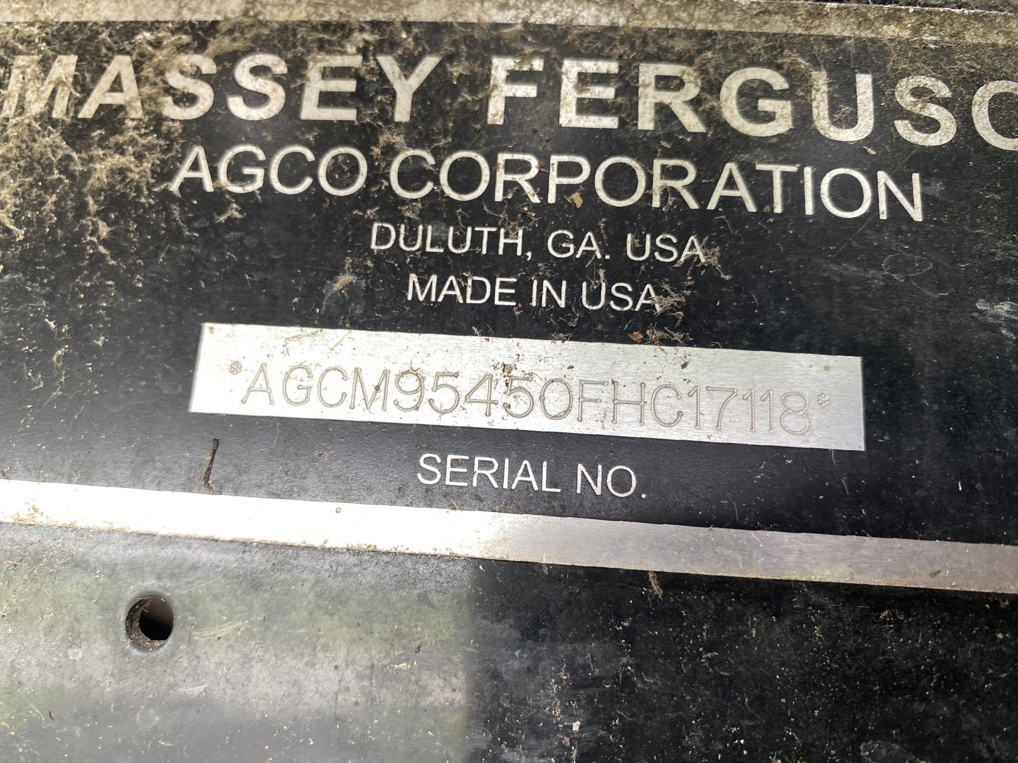 2015 Massey Ferguson 9545